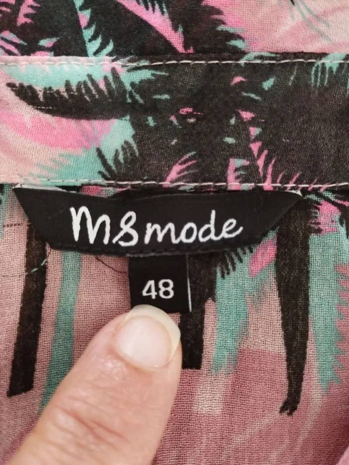 Jolie chemise sans manches T48 M&S mode - photo numéro 2