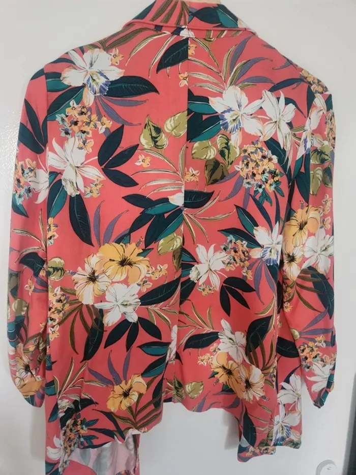 Très jolie veste légère colorée Promod taille - photo numéro 5