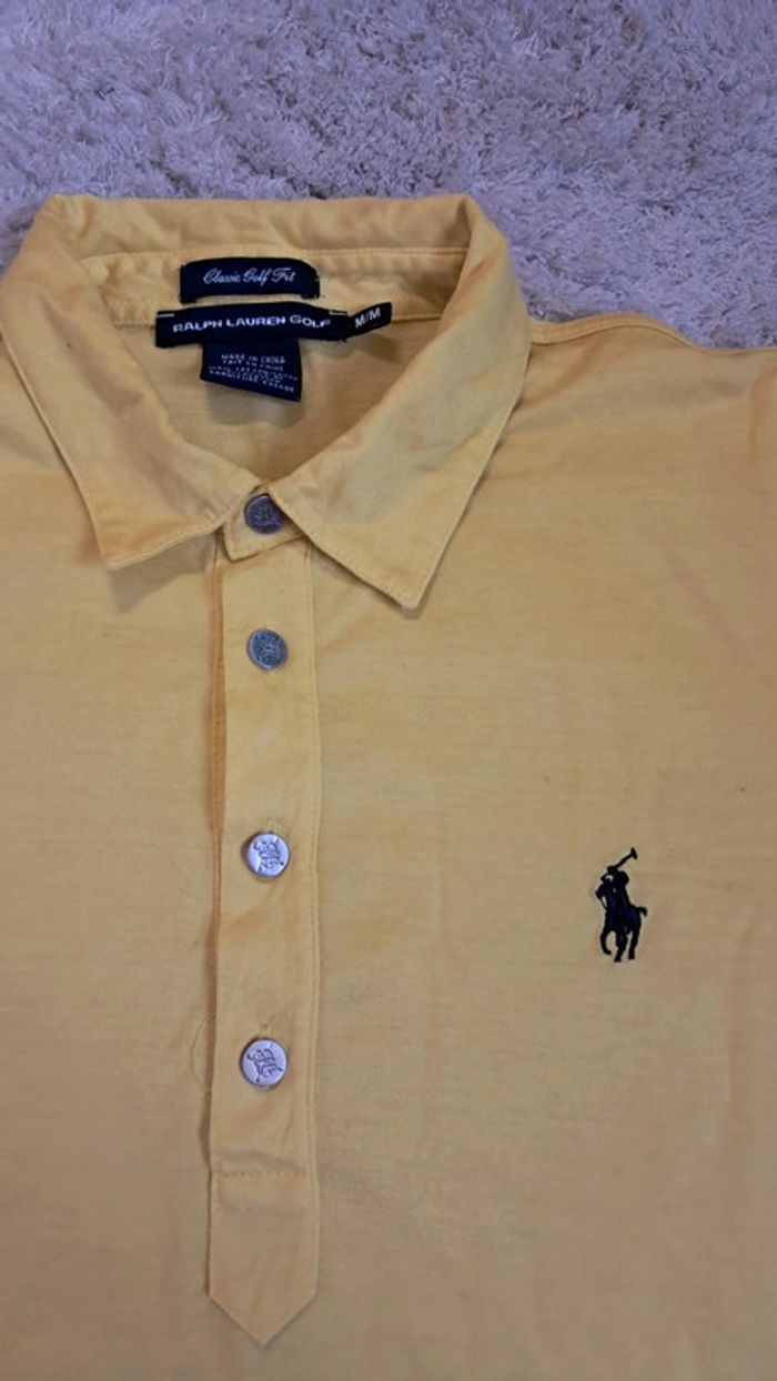 T shirt Polo Ralph Lauren jaune M - photo numéro 4