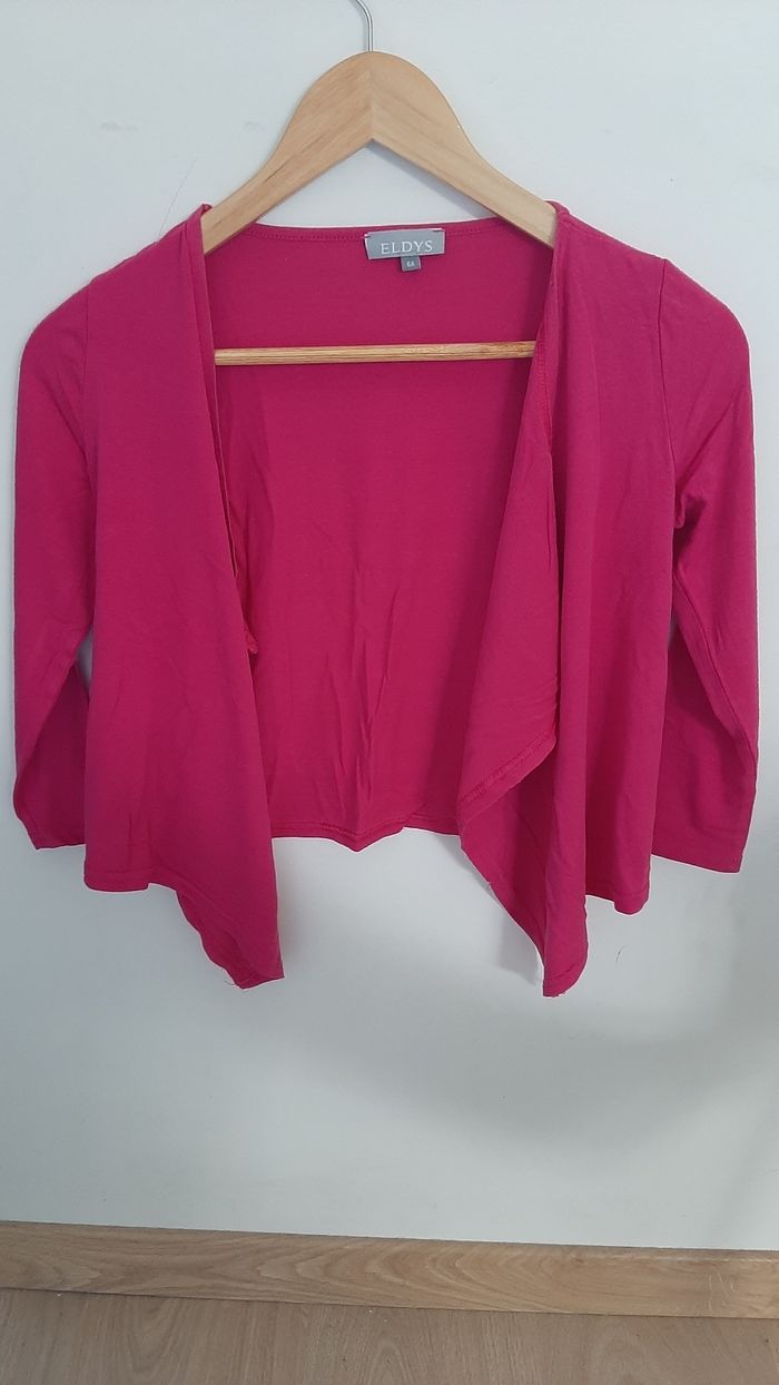 Gilet rose fuschia