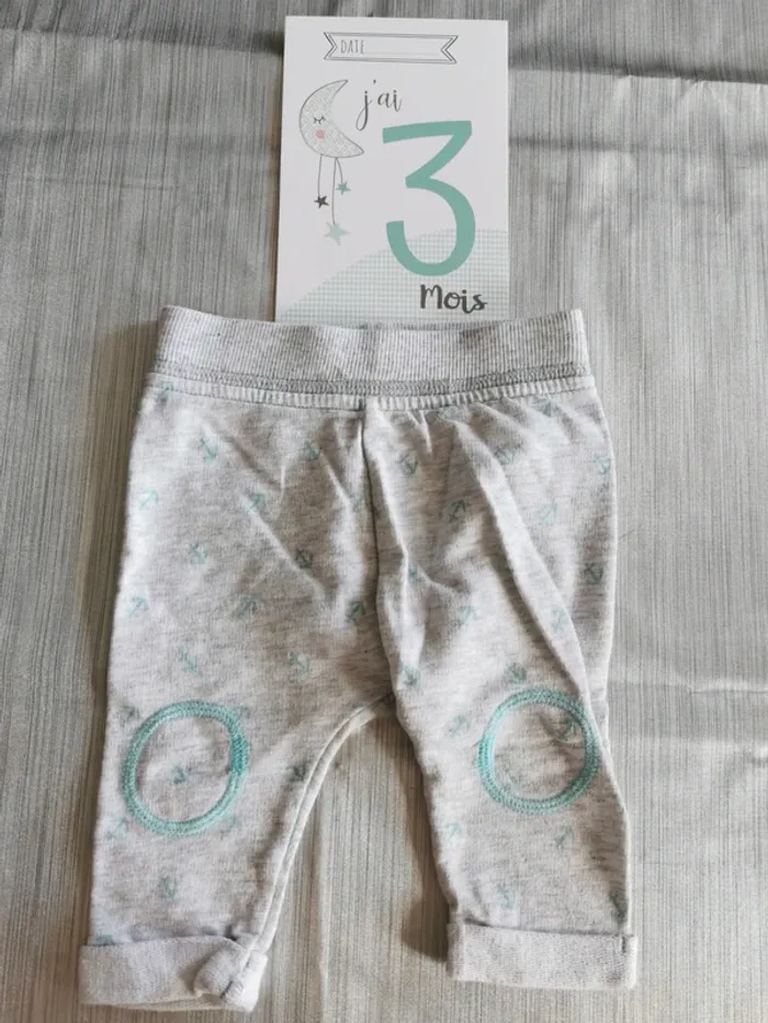 Pantalon garçon 3 mois