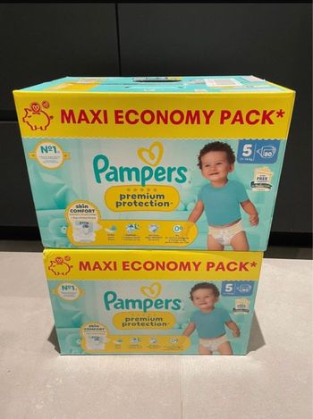 Pampers premium taille 5