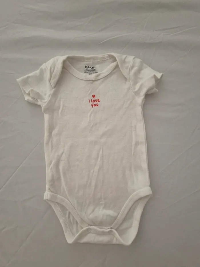 Body manches courtes Kiabi 63-69 cm