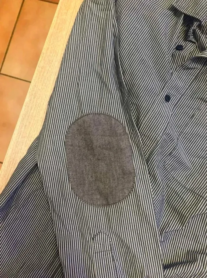 Chemise chic Jules à rayures - taille M - photo numéro 3