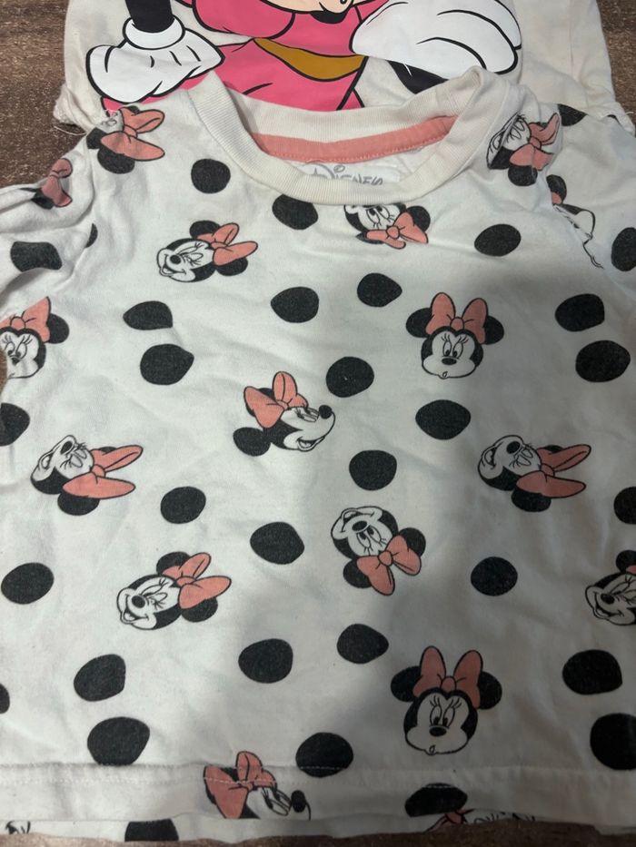 Lot de 2 tshirts Disney 9M - photo numéro 3