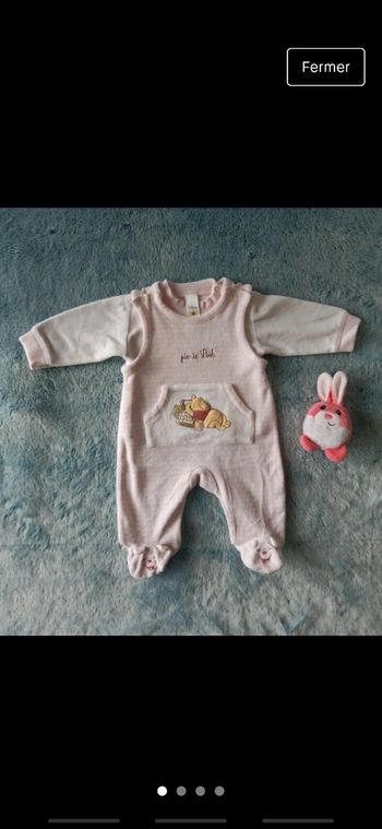 Ensemble 1 mois fille Disney