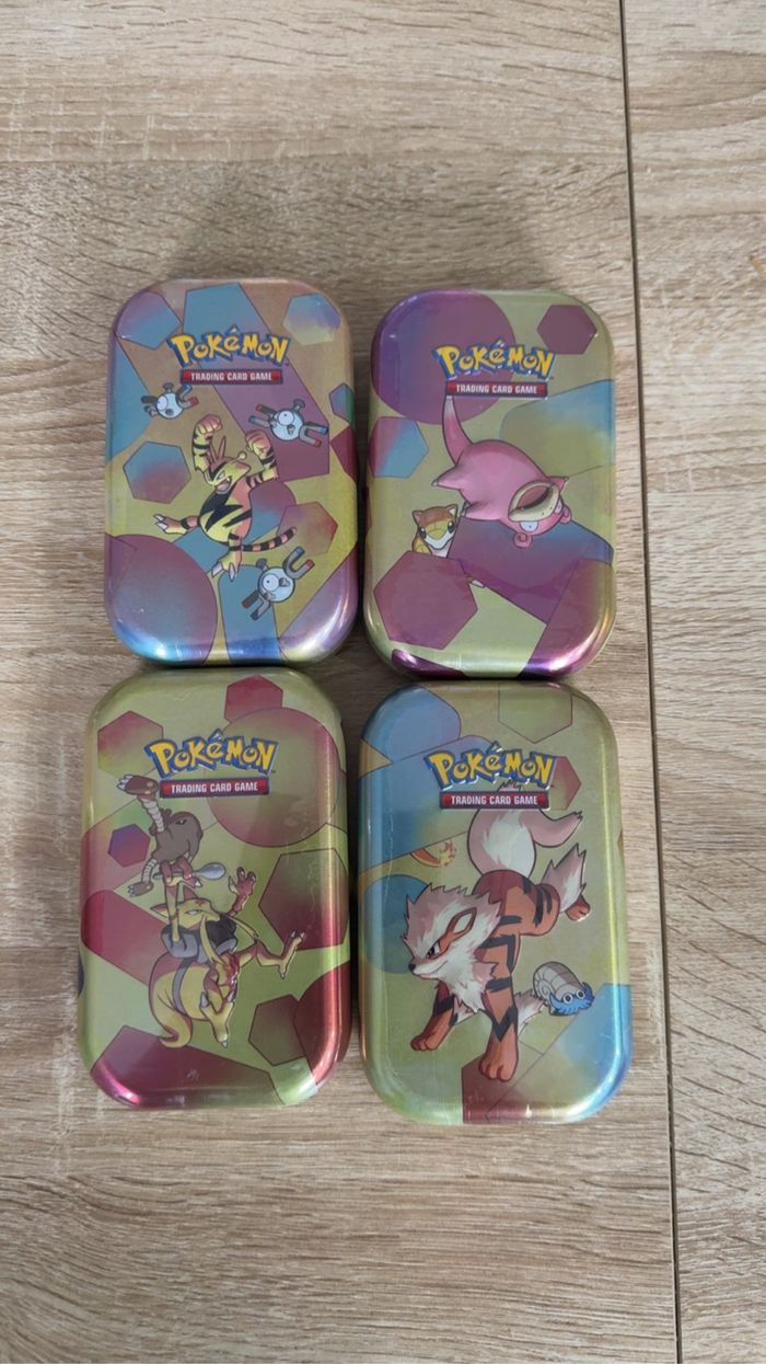 Mini tin 151 Pokémon + carton de display - photo numéro 3