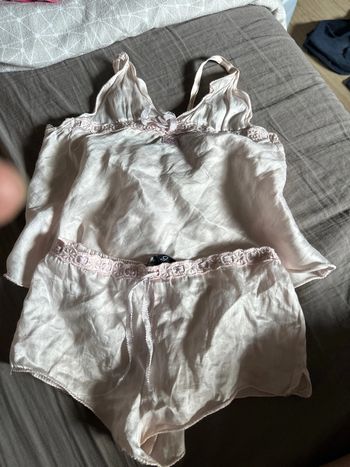 Pyjama coton et soie 86