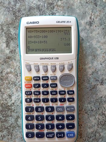 Calculatrice casio