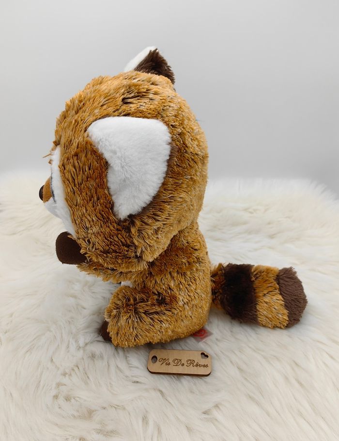 Doudou peluche Rusty Raton Laveur Ty 23 cm - photo numéro 2