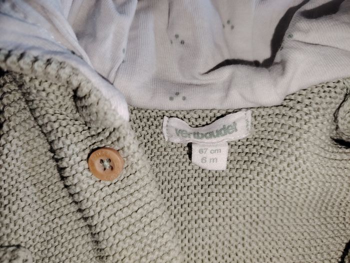 Veste 6 mois Vert baudet Unisexe - photo numéro 2