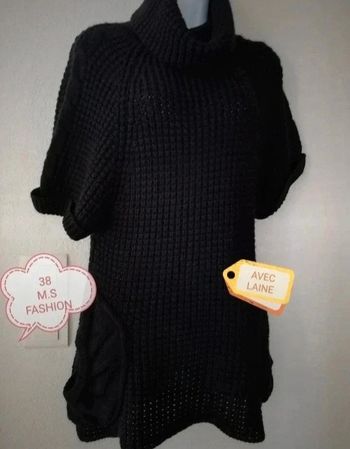 Pull long gros col femme.38..