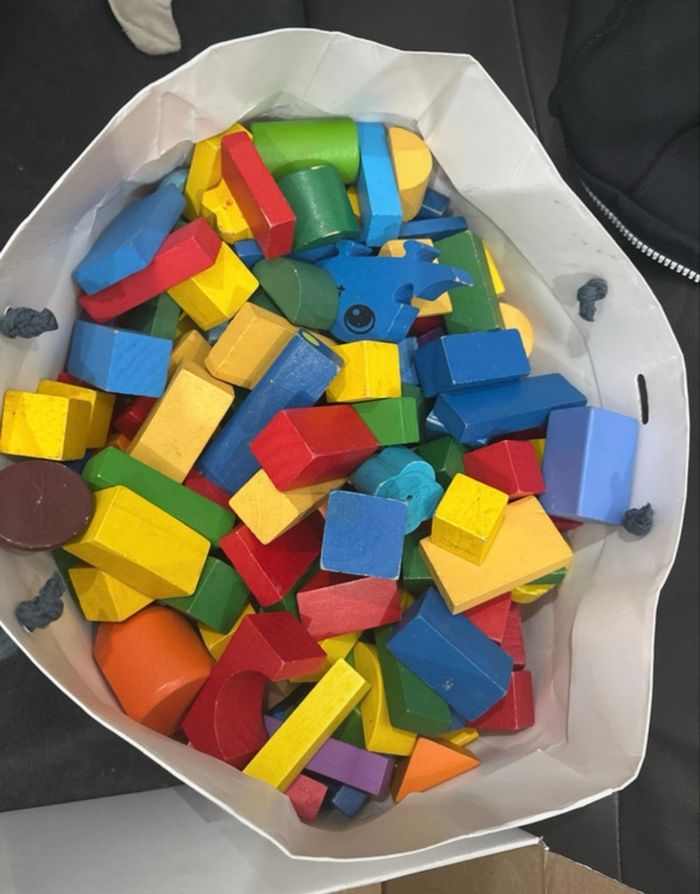 Lot de formes en bois 280 pièces - photo numéro 2