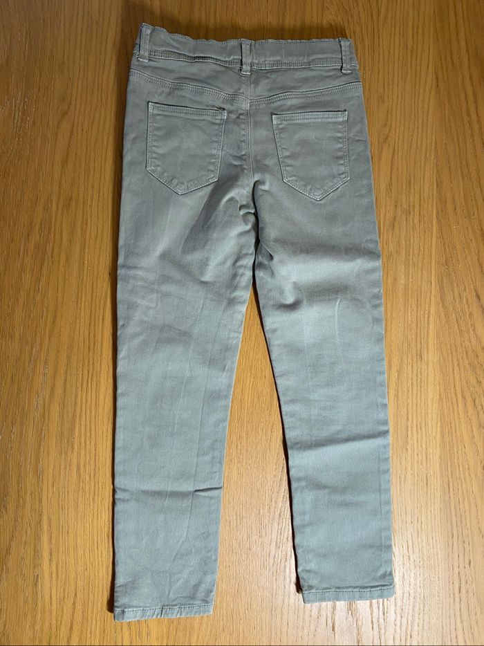 Kiabi Jean slim vert kaki Taille 8 ans - photo numéro 6