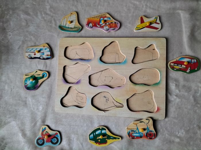 Puzzle en bois - photo numéro 3