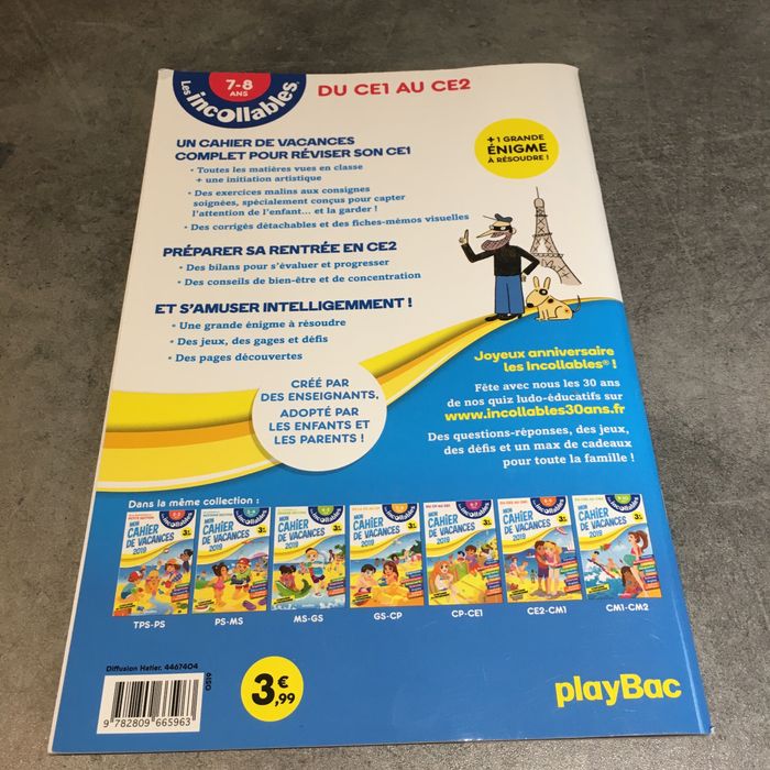 Cahier de vacances neuf ce1 & ce2 - photo numéro 2