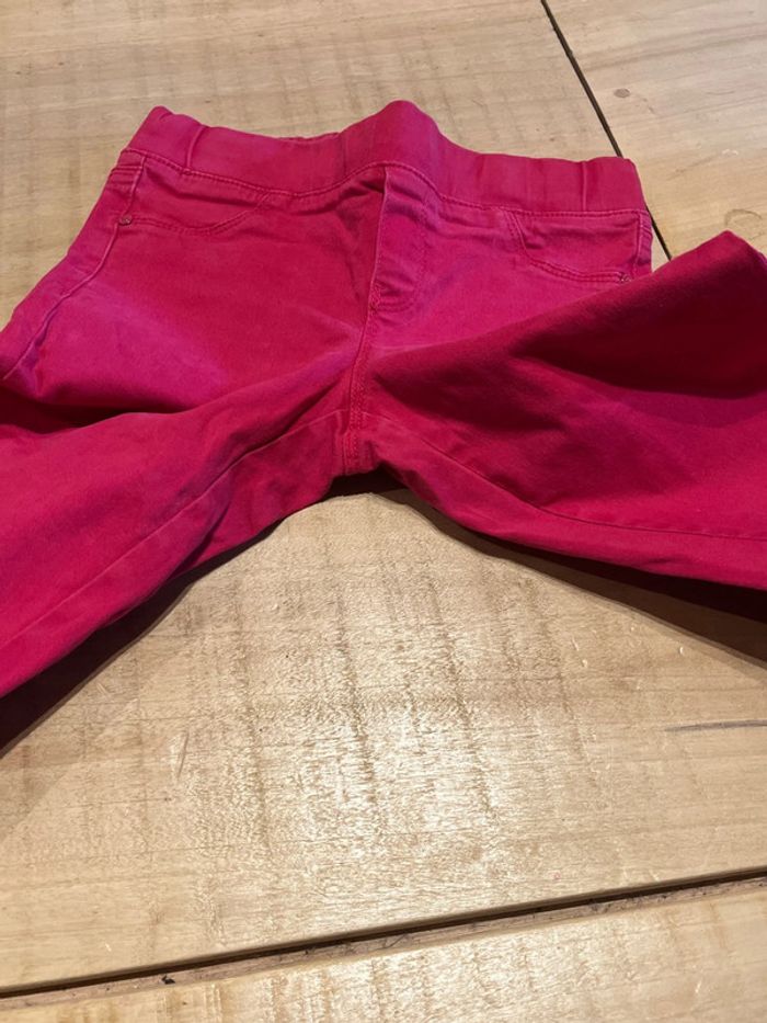 Un treggings rouge Okaïdi 6 ans - photo numéro 3
