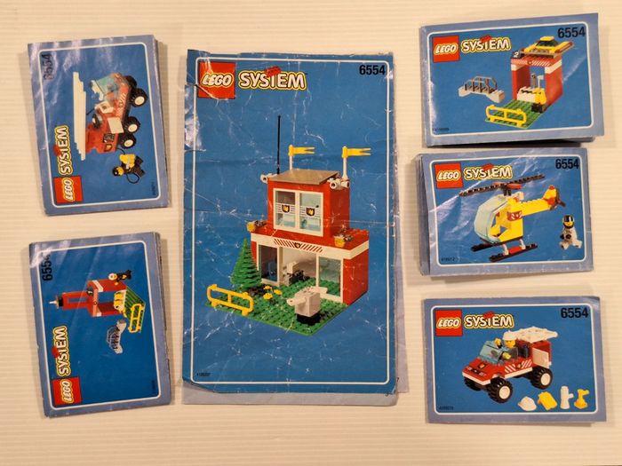 Lego pompiers 6554 Complet - photo numéro 3