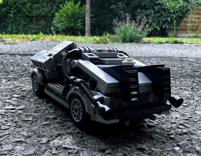 Dolorean Back to the future en briques - photo numéro 2