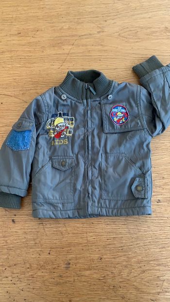 Blouson kaki 12 mois