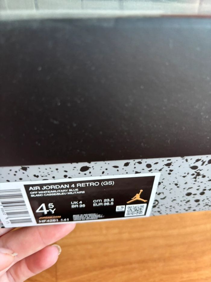 Basket Jordan 4 rétro - photo numéro 2