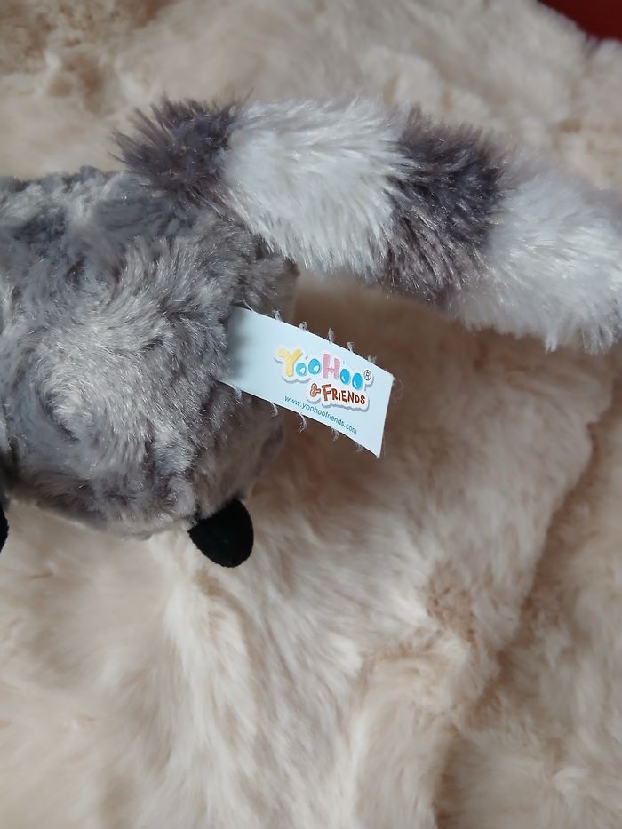 Doudou-Peluche Maki Catta *15 cm *YooHoo friends - photo numéro 5