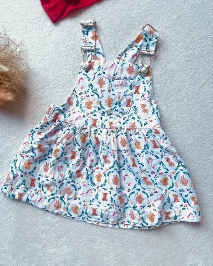 Ensemble complet robe + chaussettes hautes + bandeau 9 mois - Sergent Major - photo numéro 2