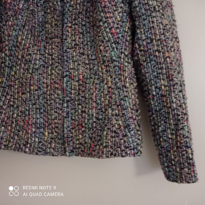 Veste bleu chiné t36 - photo numéro 6