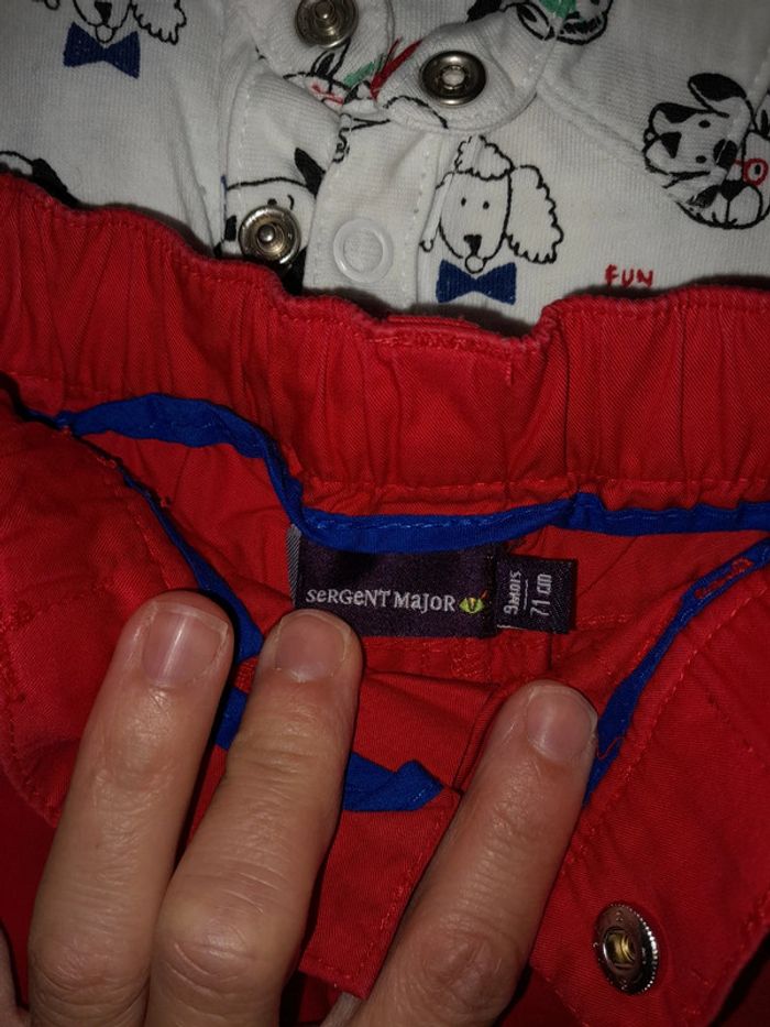 ensemble Sergent Major 9mois pantalon et chemise - photo numéro 8