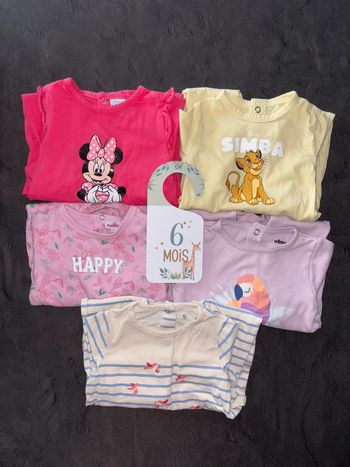 Lot de pyjama multimarque / 6 mois / Bon état