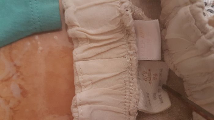 Lot de 4 Pantalons fille 9 mois Tex - photo numéro 4