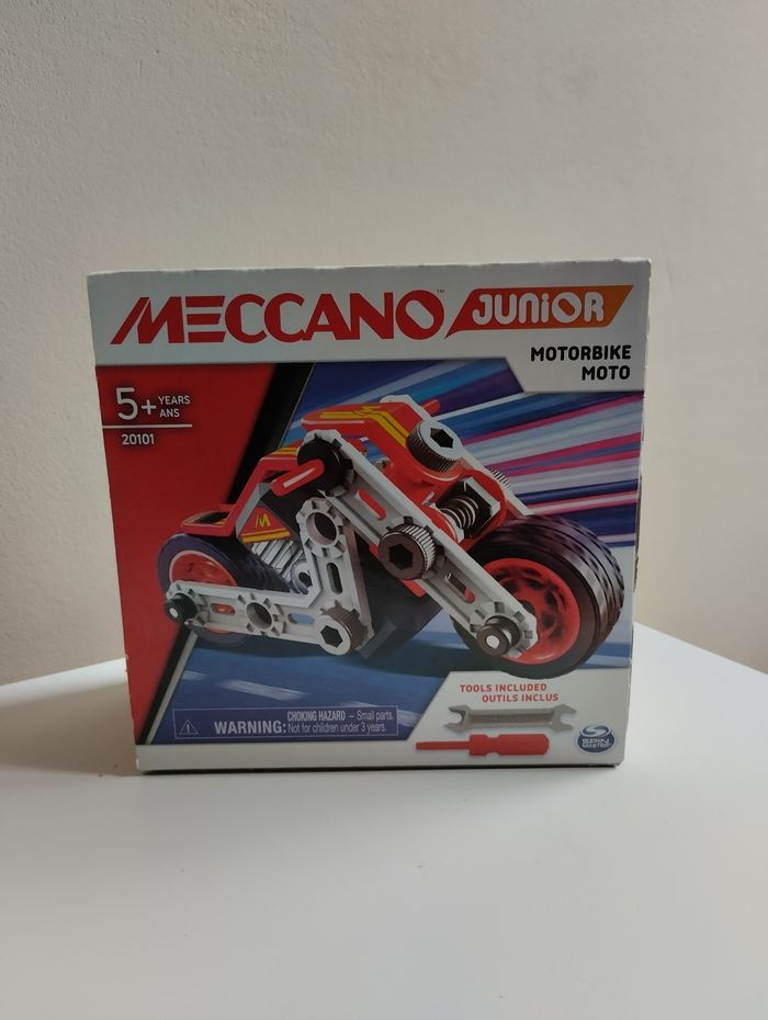 Coffret Meccano junior moto 20101 - Neuf