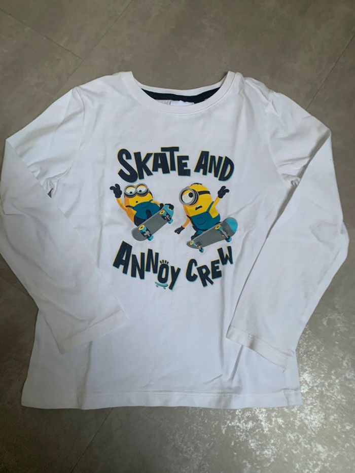 Lot 3 tee shirts ML Kiabi 6 ans - photo numéro 4
