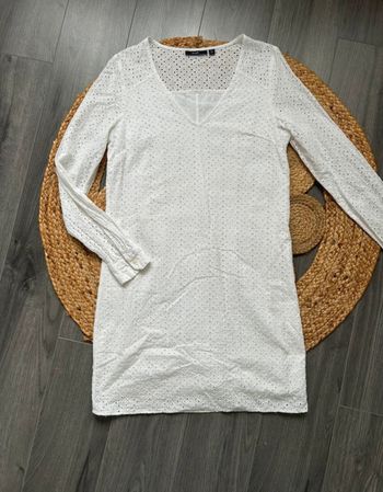 Robe blanche Kiabi taille 34