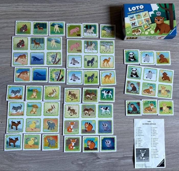 Loto des bébés animaux - photo numéro 2