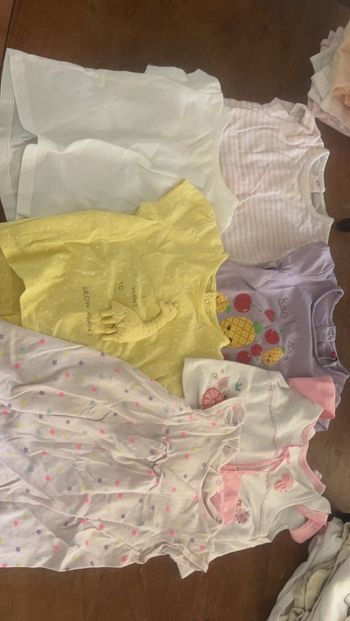 Lot teeshirt manche courte 6 mois