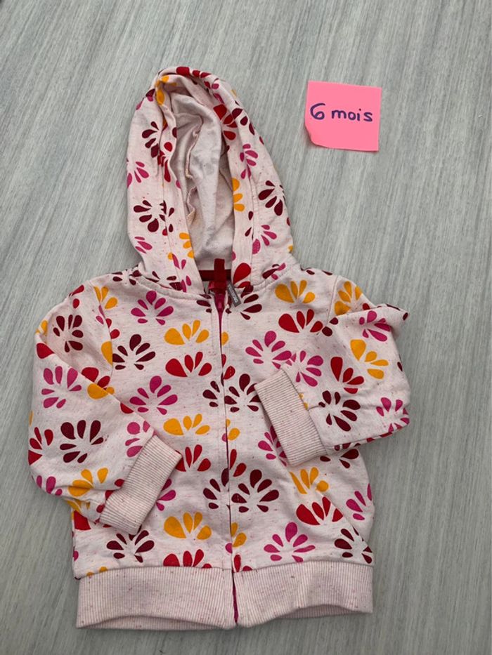 Veste fleurie