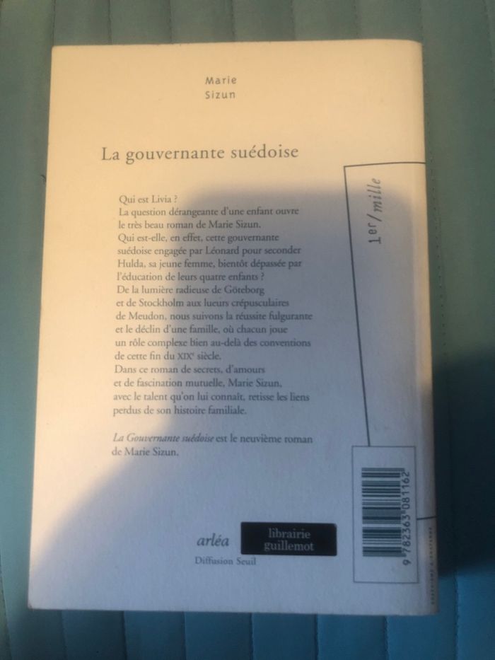 La gouvernante suédoise - Marie Sizun - photo numéro 2