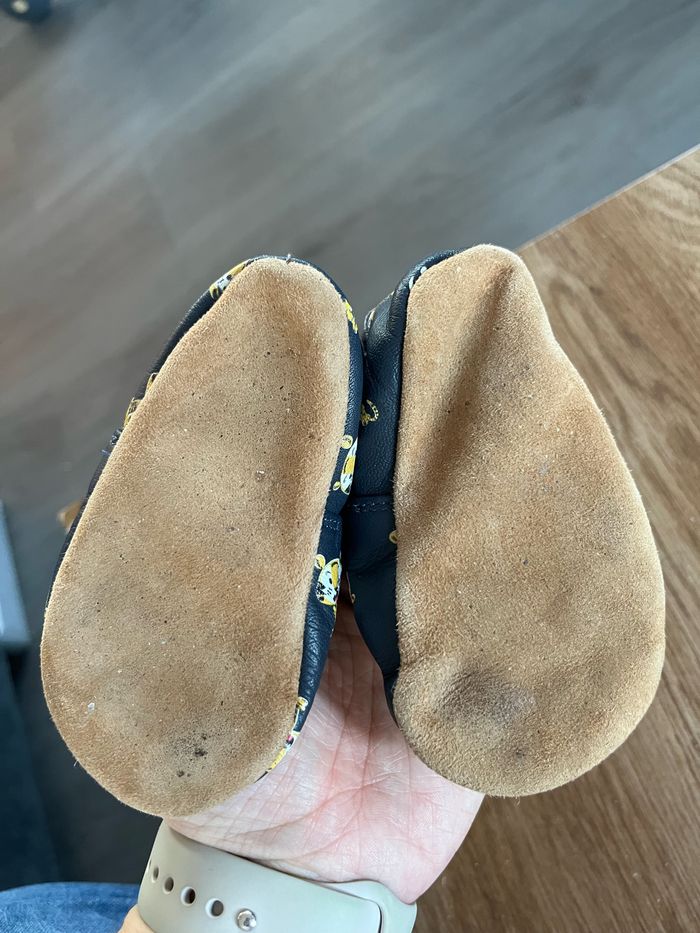 Chaussons cuir garçon - photo numéro 2