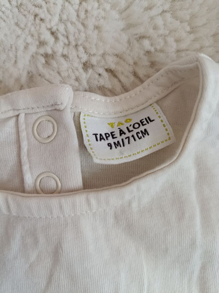 Tee shirt 9 mois tape a l'oeil - photo numéro 2