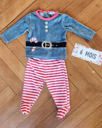 Costume pyjama lutin 6M