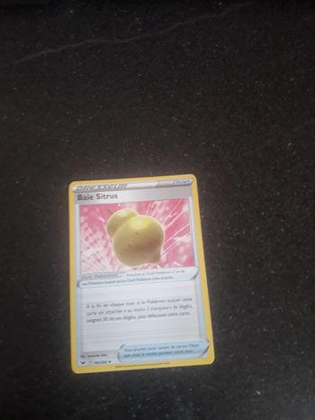 Baie Sitrus carte Pokémon neuve