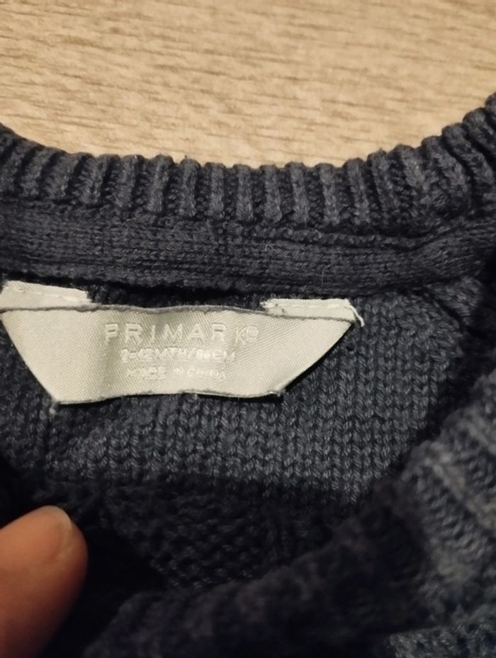 Pull bleu - photo numéro 3