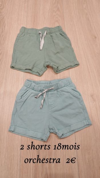 2 shorts 18mois orchestra
