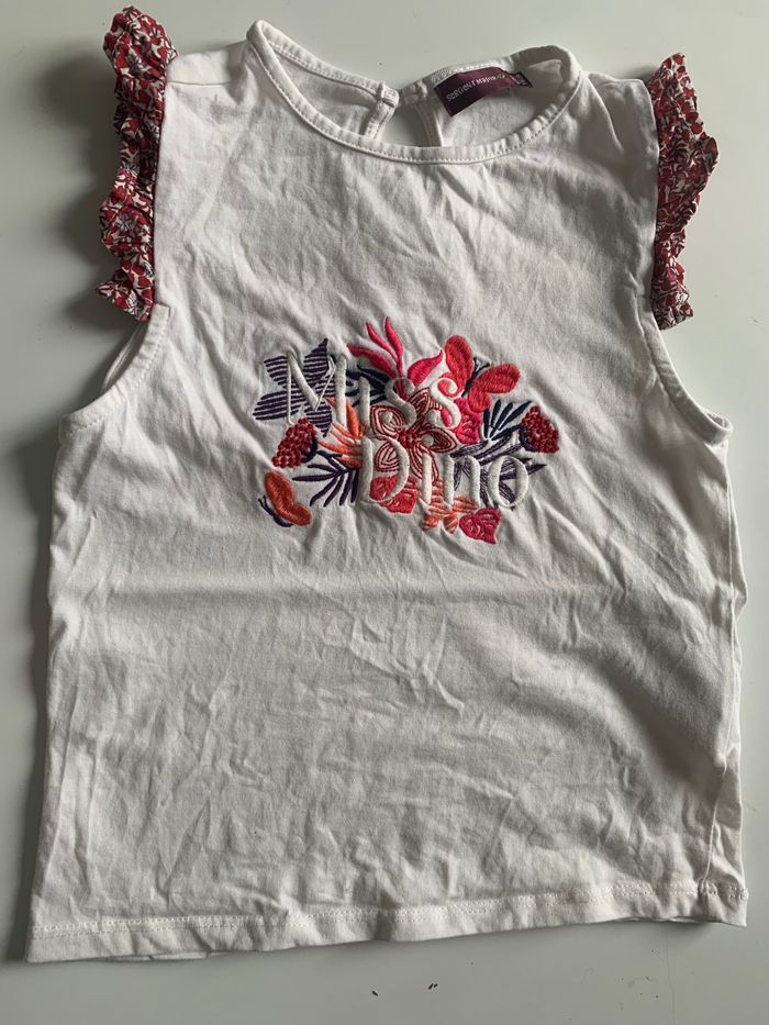 Te shirt blanc Sergent Major taille 6 ans