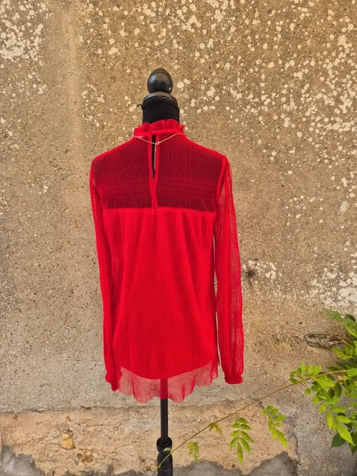 Blouse Mohito rouge T.36/38 - photo numéro 2