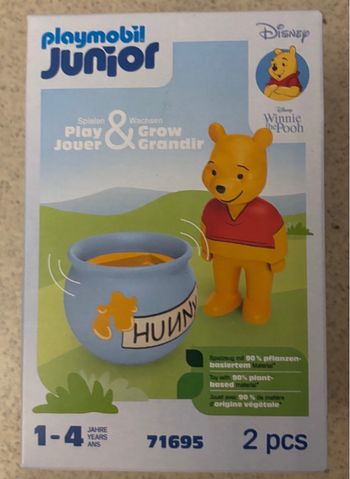 71695 Playmobil Junior Winnie l'ourson et culbuto pot de miel