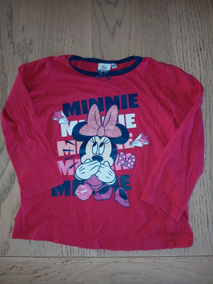 Tee-shirt fille 4 ans "Minnie"