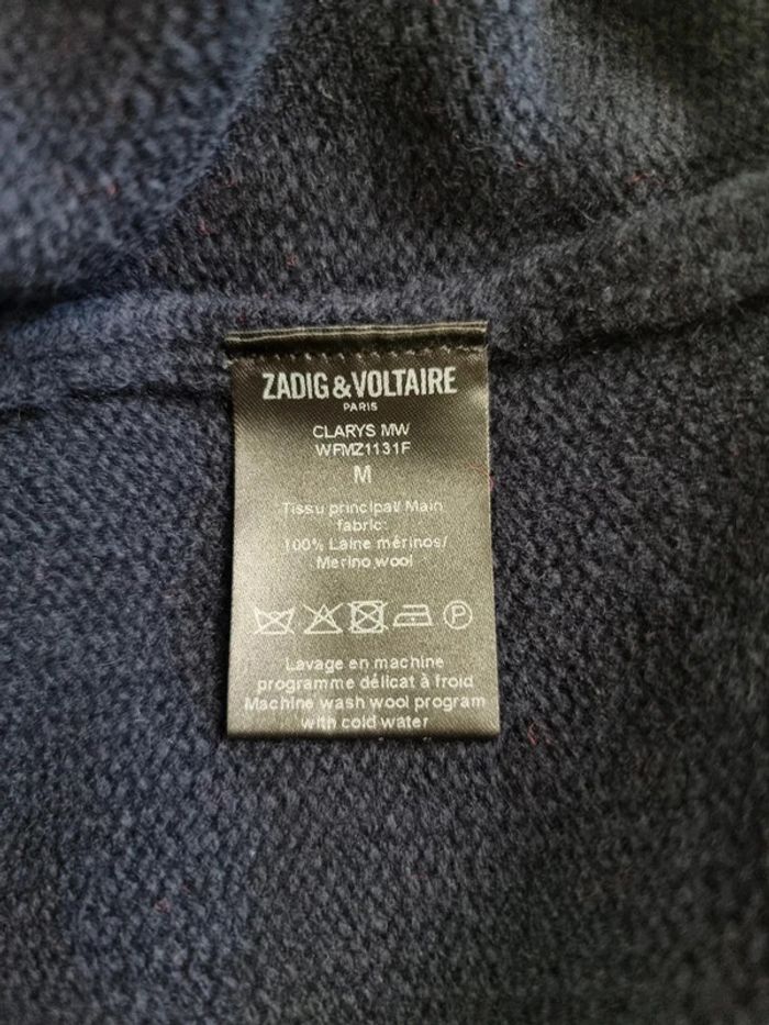 Zadig & Voltaire Pull Clarys oversize * taille M * - photo numéro 6