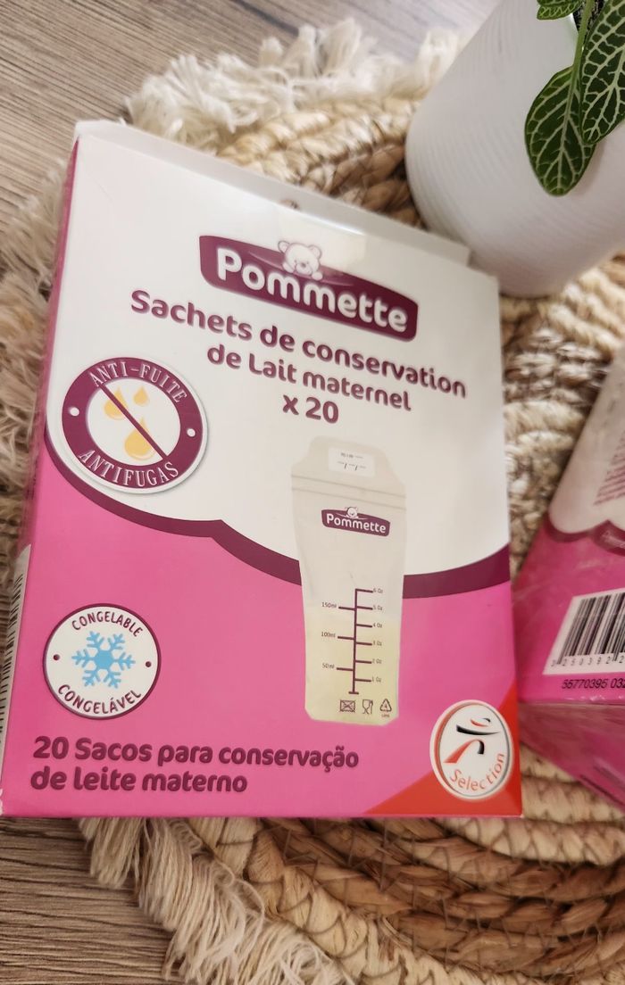Coussinets d'allaitement + Sachets de Conservation - photo numéro 2